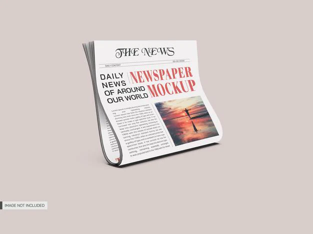 Free Newspaper Mockups